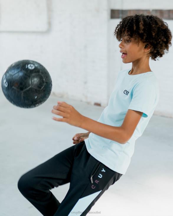 ro Cruyff tricou roan turcoaz ZBZ01138 Junior tricou